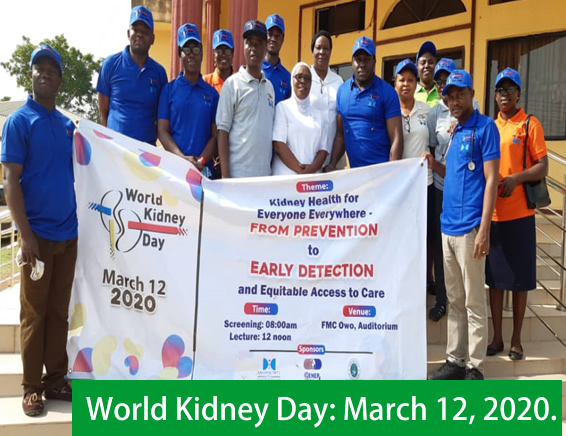 World Kidney Day: March 12, 2020